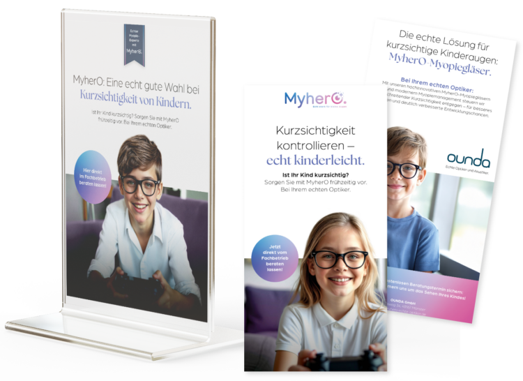 Sammlung Werbemittel für Augenärzte